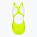 Strój pływacki jednoczęściowy damski Speedo Printed Medalist green/white 2