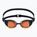 Okulary do pływania Speedo Fastskin Hyper Elite Mirror black/oxid grey/fire gold 2