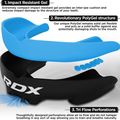 Ochraniacz na szczękę dla dzieci RDX Mouth Junior blue 2