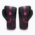 Rękawice bokserskie RDX F6 matte pink 3