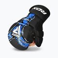 Rękawice MMA RDX Grappling Shooter New Aura F17 black/blue 2