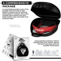 Ochraniacz szczęki RDX Mouth Guard black/red 4
