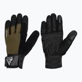 Rękawiczki treningowe RDX W1F Full Finger army green
