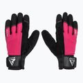 Rękawiczki treningowe RDX W1F Full Finger pink 2