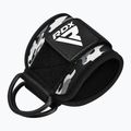 Paski z hakami na kostkę RDX A4 Ankle Straps For Gym Cable Machine grey 3