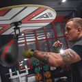 Gruszka bokserska RDX Speed Ball F6 + Swivel matte red 5