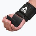 Paski do podnoszenia ciężarów z hakami RDX Gym Hook Plus black 8