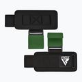Paski do podnoszenia ciężarów z hakami RDX W5 Weight Lifting Hook Strap army green 5