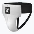 Ochraniacz krocza męski RDX R1 Martial Arts Groin Guard white/black 4