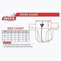 Ochraniacz krocza męski RDX R1 Martial Arts Groin Guard blue/black 5