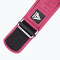 Pas do podnoszenia ciężarów RDX RX1 Weight Lifting Strap pink 3