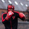 Rękawice bokserskie RDX Apex Lace Up Training Sparring Boxing red 11