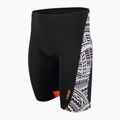 Jammery pływackie męskie ZONE3 Kona Speed Jammer tribal print/black/white/orange