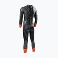 Pianka triathlonowa męska ZONE3 Vanquish-X 5 mm black/orange 2