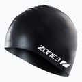 Czepek pływacki ZONE3 Silicone Swim black 2