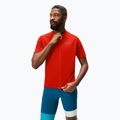 Koszulka rowerowa męska Endura Loop Zipped flame red