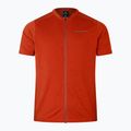 Koszulka rowerowa męska Endura Loop Zipped flame red 4