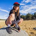 Buty barefoot damskie Vivobarefoot Primus Trail Knit Fg obsidian/obsidian 8