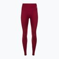 Legginsy treningowe damskie Gymshark Training Full Lenght burgundy/white 5