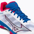 Buty do padla damskie Mizuno Wave Exceed Light CC Padel białe 61GB222225 9