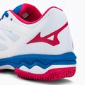 Buty do padla damskie Mizuno Wave Exceed Light CC Padel białe 61GB222225 10