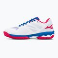 Buty do padla damskie Mizuno Wave Exceed Light CC Padel białe 61GB222225 11