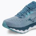 Buty do biegania damskie Mizuno Wave Sky 6 blue shadow/white/milky blue 8