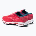 Buty do biegania damskie Mizuno Wave Ultima 14 parad pink/ white/ ink blue 3