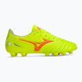Buty piłkarskie Mizuno Morelia Neo IV Pro MD safety yellow/ fiery coral 2/ galaxy silver 2