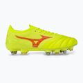 Buty piłkarskie męskie Mizuno Morelia Neo IV Β Japan Mix safety yellow/flery coral 2/safety yellow 2