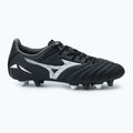 Buty piłkarskie męskie Mizuno Morelia Neo IV Pro MIX black/galaxy silver 2