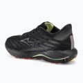 Buty do biegania męskie Mizuno Wave Rider 28 black/silver/sunny lime 3