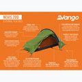 Namiot trekkingowy 2-osobowy Vango Nevis 200 pamir green 14