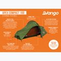 Namiot trekkingowy 1-osobowy Vango Apex Compact 100 forest green 14