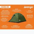 Namiot trekkingowy 2-osobowy Vango Exedra 200 forest green 11
