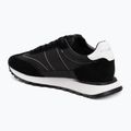Buty damskie KARL LAGERFELD Kairo Kl Sidetrim black leather/textille 3