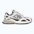 Buty damskie KARL LAGERFELD Orion Sidetrim black leather/textile w/white 2