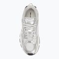 Buty damskie KARL LAGERFELD Orion Sidetrim white leather/textile w/silver 5