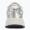 Buty damskie KARL LAGERFELD Orion Sidetrim white leather/textile w/silver 6