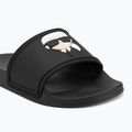 Klapki damskie KARL LAGERFELD Kondo 2.0 NFT black rubber 7