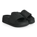 Klapki damskie KARL LAGERFELD Kondominium Nft Relief black rubber 2