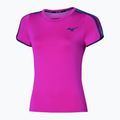 Koszulka damska Mizuno Frontier Tee W fuchsia purple