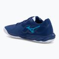 Buty do tenisa męskie Mizuno Wave Enforce Court CC bellwether blue/ white/ fjord blue 3