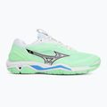 Buty do piłki ręcznej Mizuno Wave Stealth 6 neo mint/black/frontier blue 2