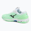 Buty do piłki ręcznej Mizuno Wave Stealth 6 neo mint/black/frontier blue 3