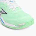 Buty do piłki ręcznej Mizuno Wave Stealth 6 neo mint/black/frontier blue 7