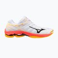 Buty do siatkówki Mizuno Wave Voltage 2 white/fiery coral 2/citrus 8