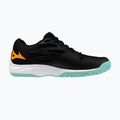 Buty do siatkówki dziecięce Mizuno Lightning Star Z7 black/tangelo/ice green 9