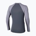 Longsleeve do biegania męski Mizuno Tech Thermal Charge quiksilver 6