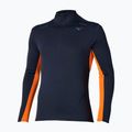 Longsleeve do biegania męski Mizuno Tech Thermal Charge Half Zip baritone blue 5